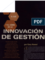 Innovación de Gestión