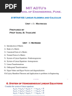 Unit 1 - LAC Matrix II