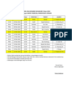 Jadwal Doa Rosario Mei 2024