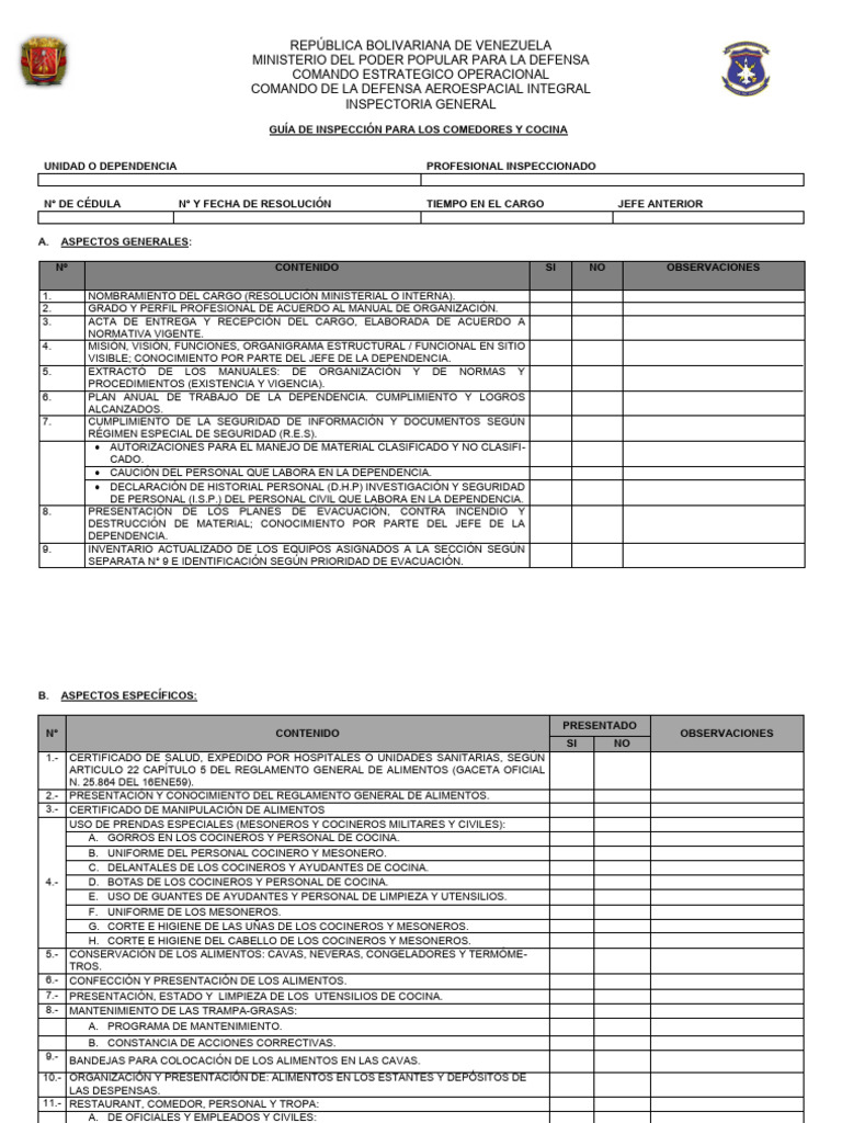 Guias rancho y comedores pdf