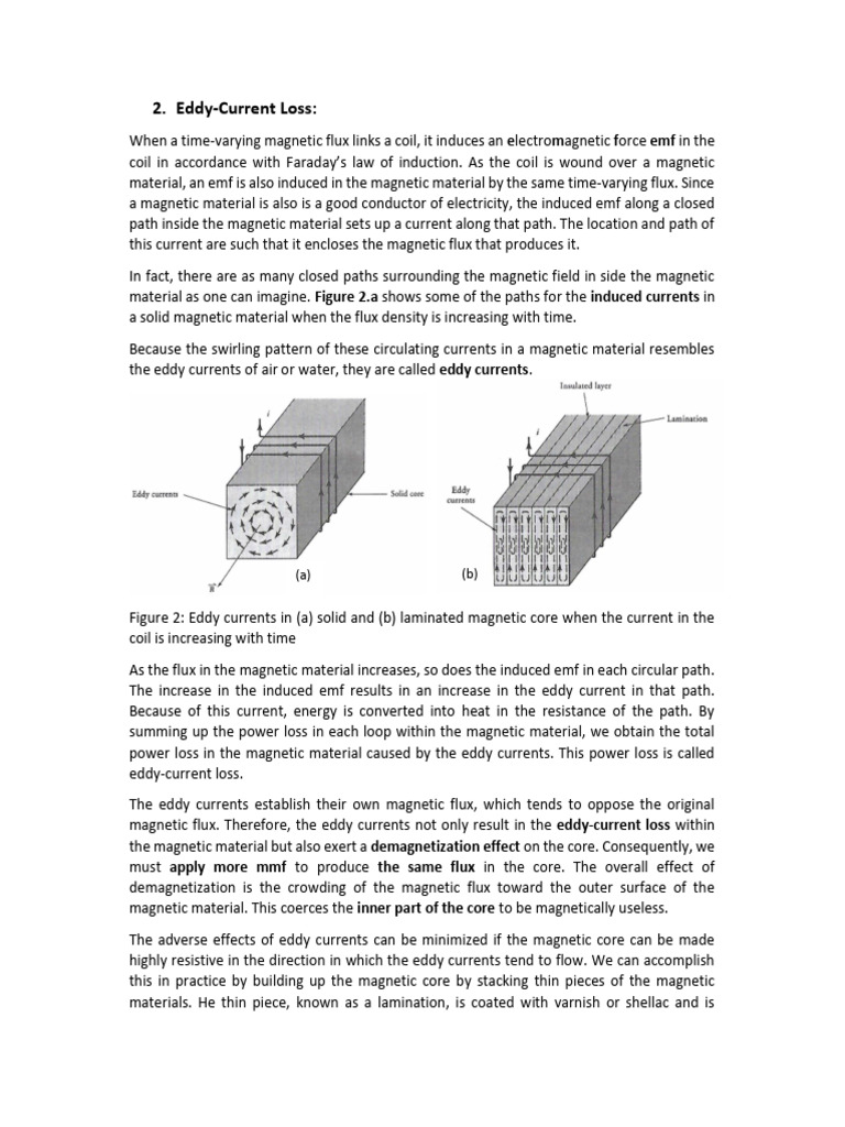 Losses Part 2 Eddy Current Losses PDF