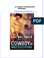 Textbook Ebook Cowboy in Wolfs Clothing Kait Ballenger 2 All Chapter PDF