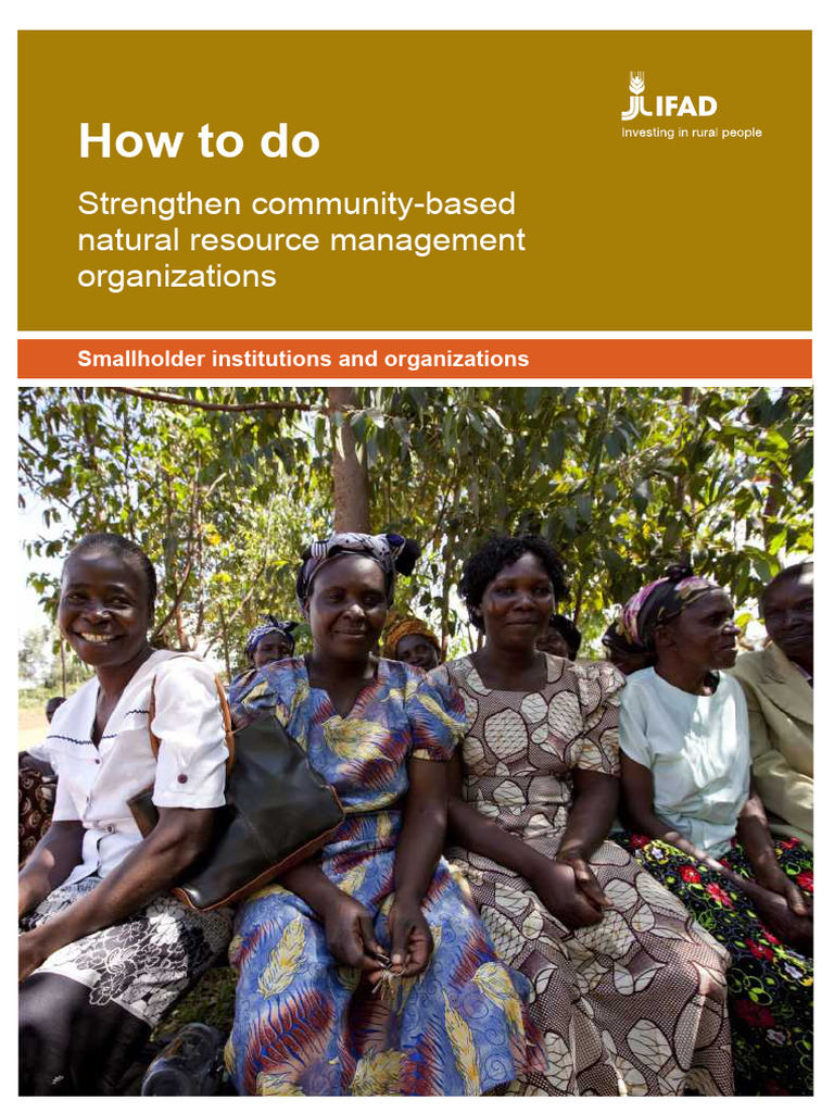 Strengthening Community-Based Resource Management | PDF | Natural ...