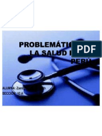 Problemática de La Salud en El Perú