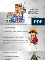 Landasan Ekonomi Pendidikan