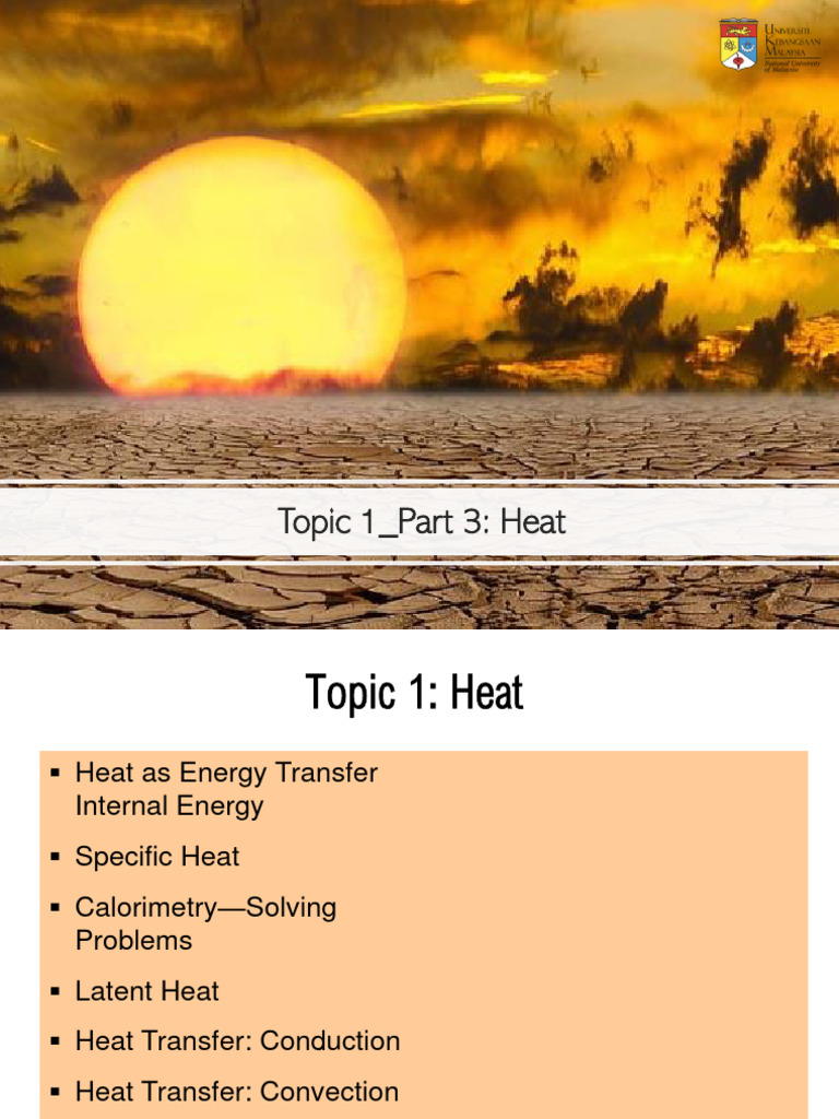 Chapter 1 Heat Part 3 Pdf Calorie Thermal Conduction