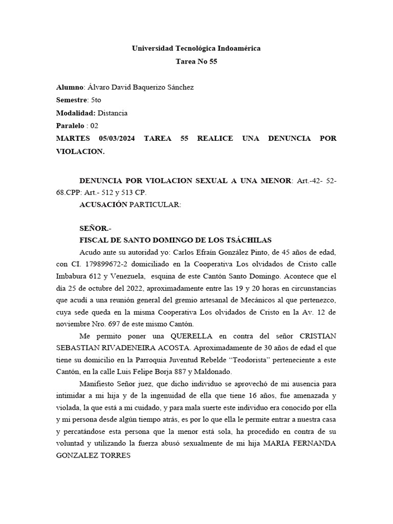 tarea-no-55-modelo-por-una-denuncia-de-violacion-pdf-violaci-n