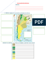 Evaluacion de Ciencias