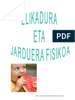 Elikadura Eta Nutrizioa