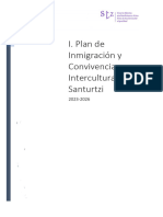 I. Plan de Inmigración y Convivencia Intercultural de Santurtzi 2023-2026