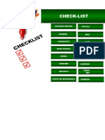 Check List Máquinas e Equipamentos - Atualizado