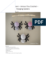 Amour Fou-Hanging Spiders-Cl