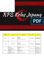 RPS Kelas Jepang With Cover
