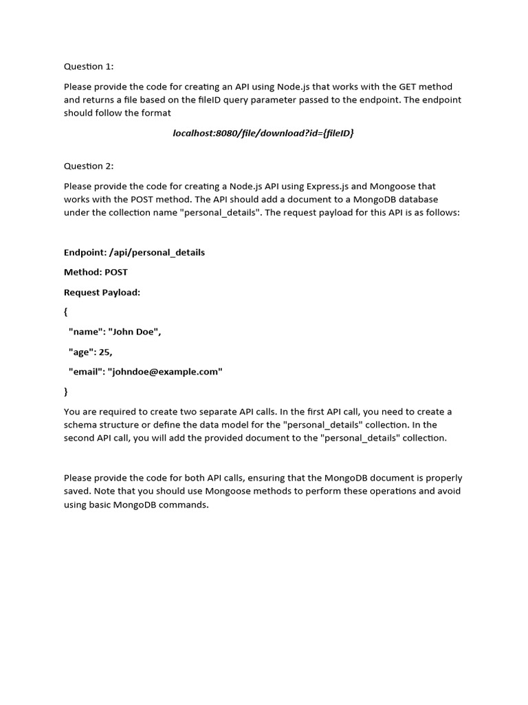 Sde 1 screening questions pdf