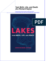 Textbook Ebook Lakes Their Birth Life and Death John Richard Saylor All Chapter PDF