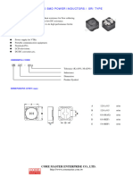 Shielded SMD Power Inductors For SRI1207