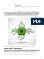 Microprocessor Concepts