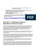 Exercise 1 - Creating An Amazon OpenSearch Service Cluster