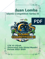 Buku Panduan Lomba Islamic Competition Series III