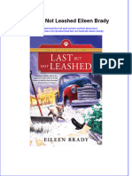 Textbook Ebook Last But Not Leashed Eileen Brady All Chapter PDF