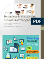 Technology in The Learning Behaviors of Young Learners