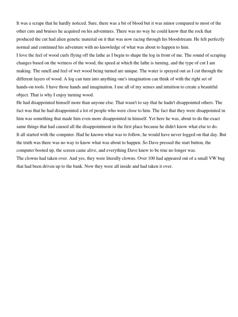 Alien Infection & Woodturning Tales | PDF