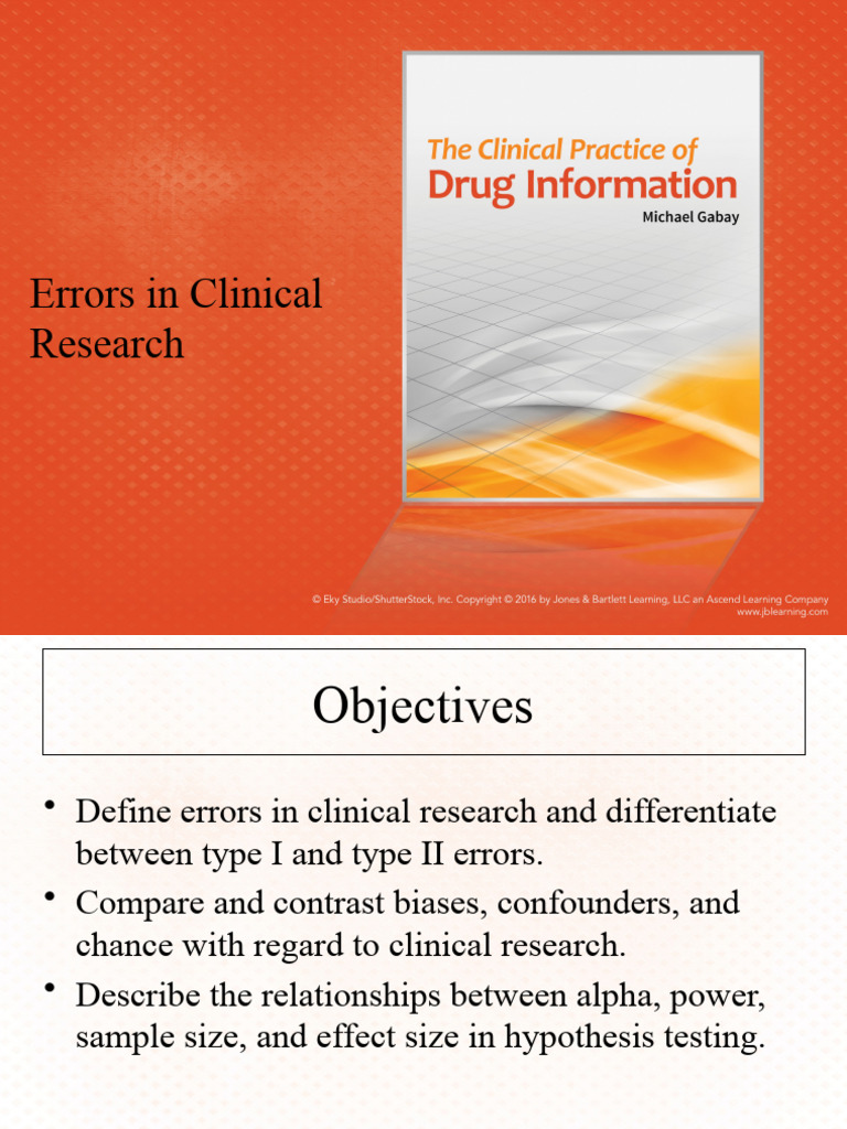 Errors in clinical research student version pdf type i and type