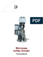 Microcasa Coffee Grinder: Training Manual