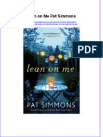Textbook Ebook Lean On Me Pat Simmons All Chapter PDF