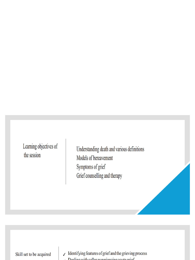 Handling Death and Grief | PDF
