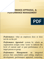 Performance Appraisal & Management