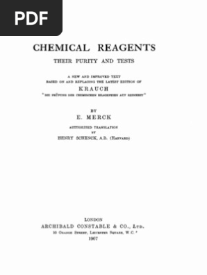 Chemical Reagent Their Purity And Tests Ammonia Acid