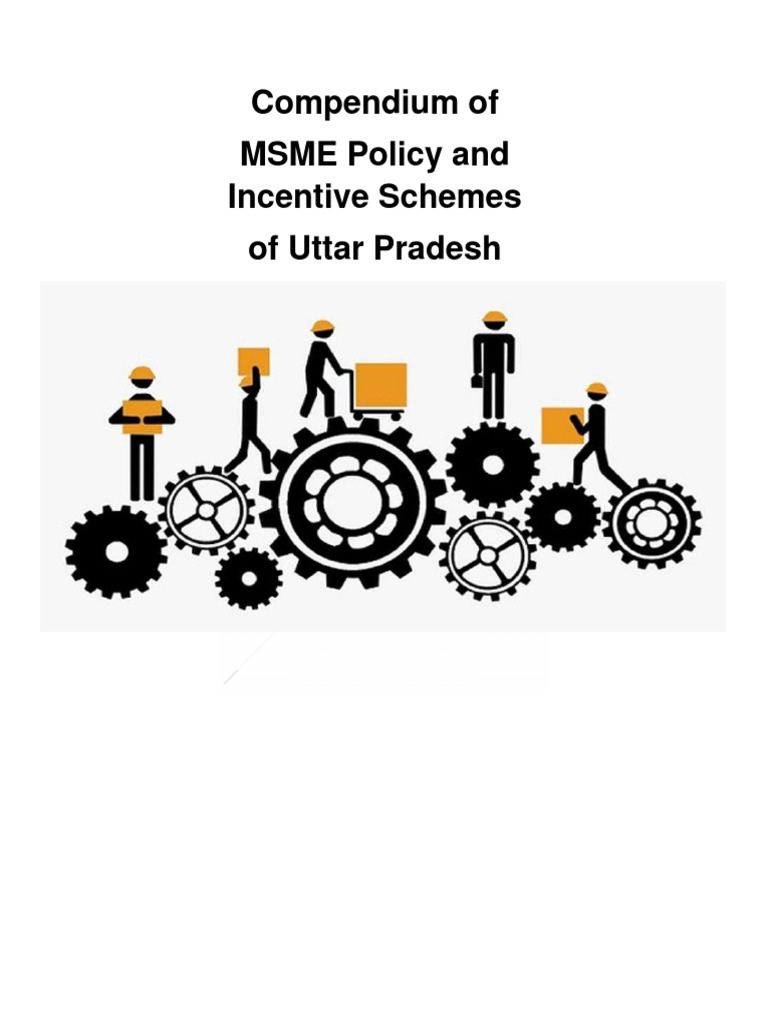 Up Msme Policy | PDF | Entrepreneurship | Small And Medium Sized ...