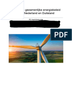 Het Ideale Gezamenlijke Energiebeleid Voor Nederland en Duitsland