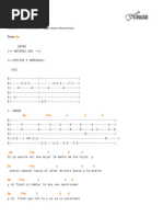 Acordes y letra de 