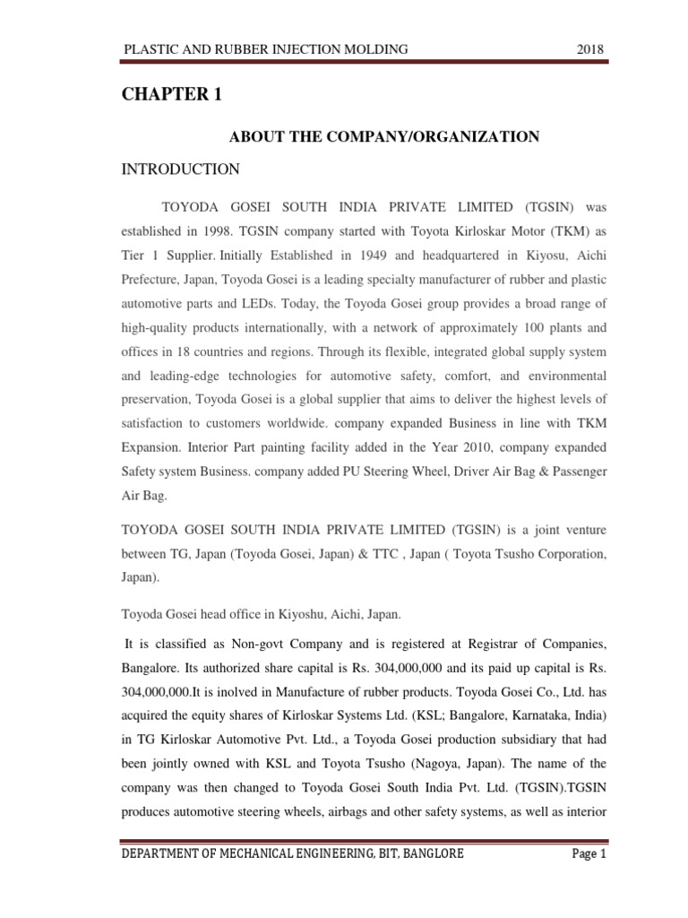 Internship Report Pdf Airbag Light Emitting Diode