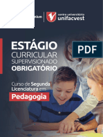 Manual Estágio Curricular Supervisionado - Curso de SEGUNDA LICENCIATURA em Pedagogia