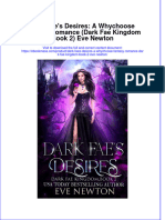Textbook Ebook Dark Faes Desires A Whychoose Fantasy Romance Dark Fae Kingdom Book 2 Eve Newton All Chapter PDF