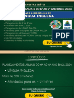 AMOSTRA GRÁTIS - LÍNGUA INGLESA - Planejamentos do6º ao 9º ano - BNCC 2024 (1)