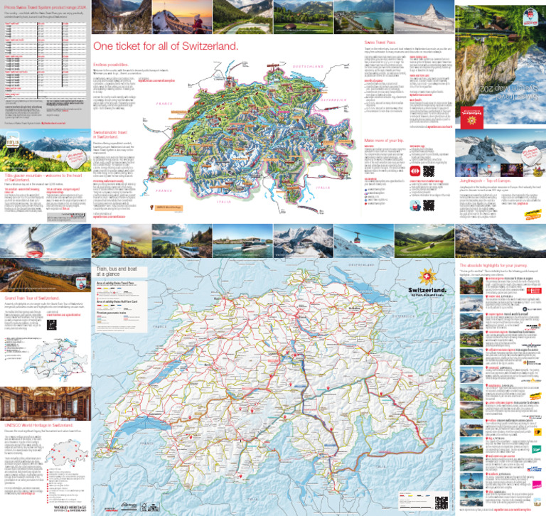 Sts Map 2024 en Office PDF Switzerland Rail Transport