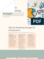 Introduction To Effective Marketing Strategies