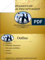 Implementasi Program Preseptorship