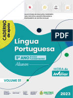 Caderno de Apoio Do Aluno - Língua Portuguesa 9º Ano