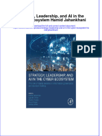 Textbook Ebook Strategy Leadership and Ai in The Cyber Ecosystem Hamid Jahankhani All Chapter PDF