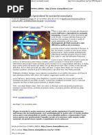 SL-Uscire dall’euro e riprendersi la sovranità monetaria