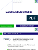 Materiais Betuminosos