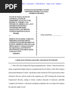 ATF Private Sales Lawsuit Filed