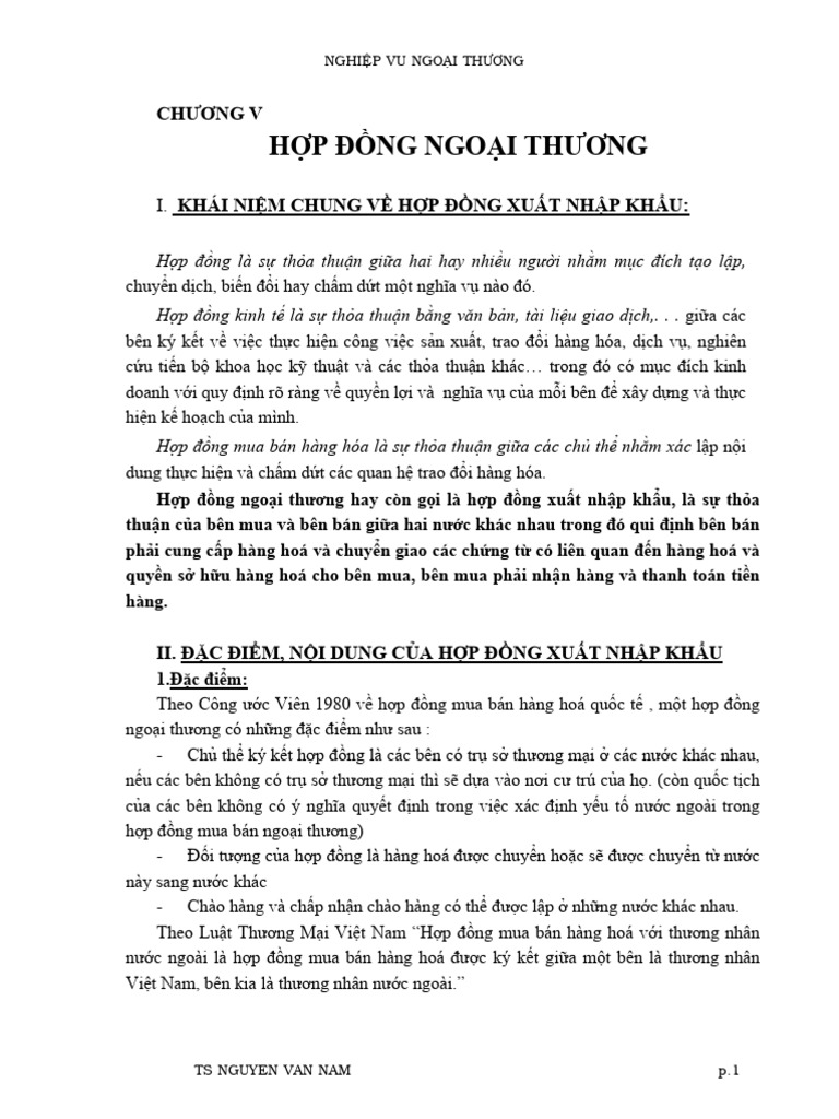 H P Đ NG Ngo I Thương | PDF