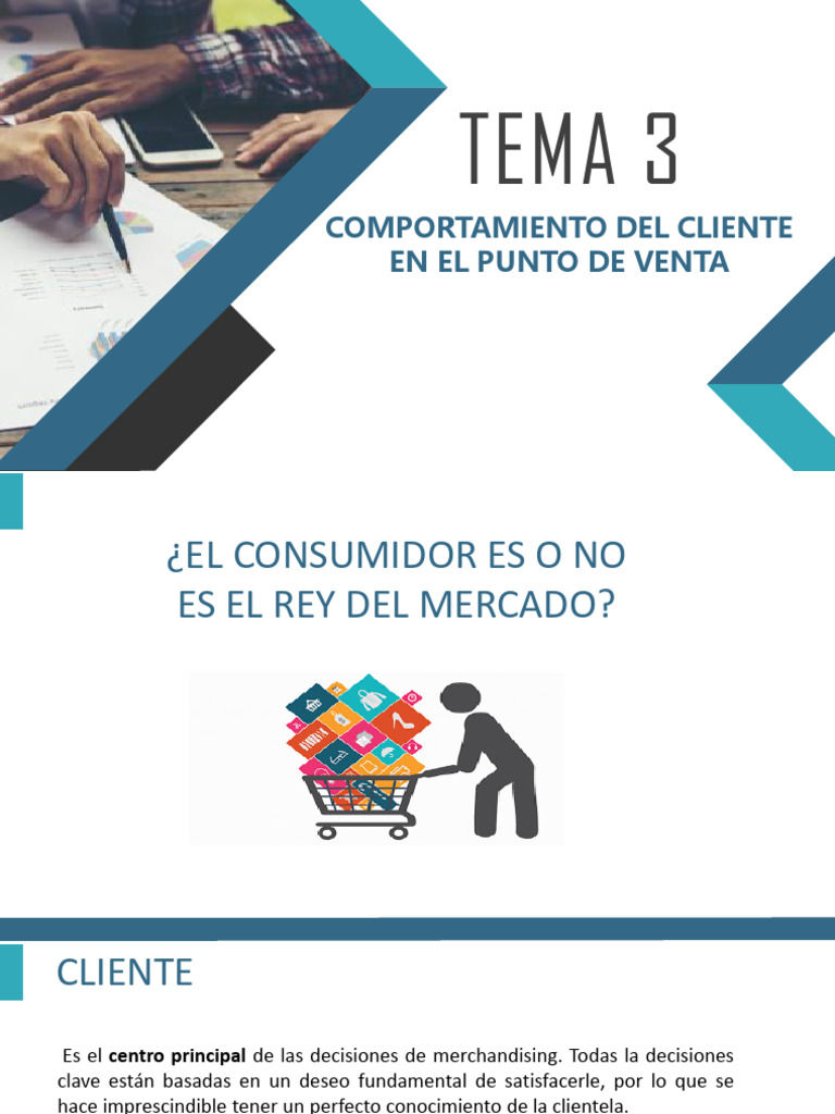 Tema Iii. Comportamiento Del Cliente en El Punto de Venta | PDF ...