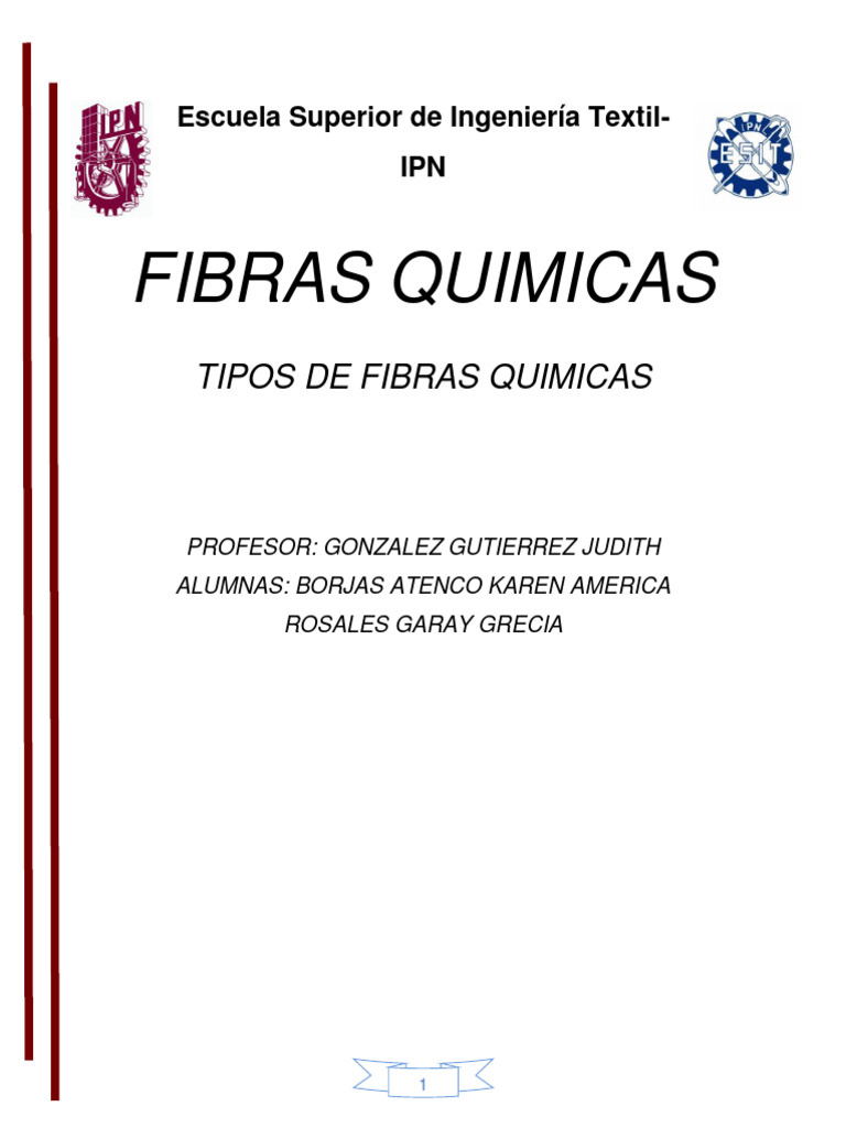 Investigación Fibras Sintético | PDF | Fibra sintética | Textiles